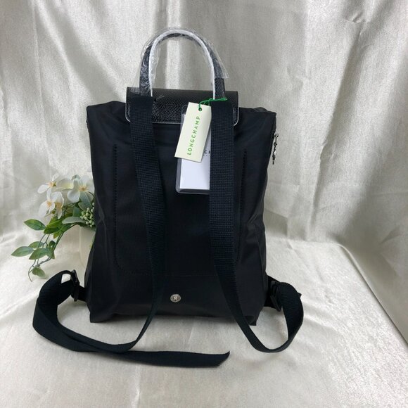 LONGCHAMP Mini Le Pliage Backpack In black - Picture 6 of 9